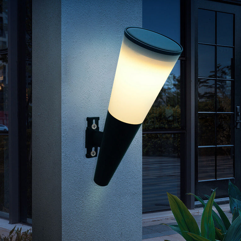 Truro Solar Wall Light Anthracite - Energy-Efficient Solar Outdoor Wall Illumination