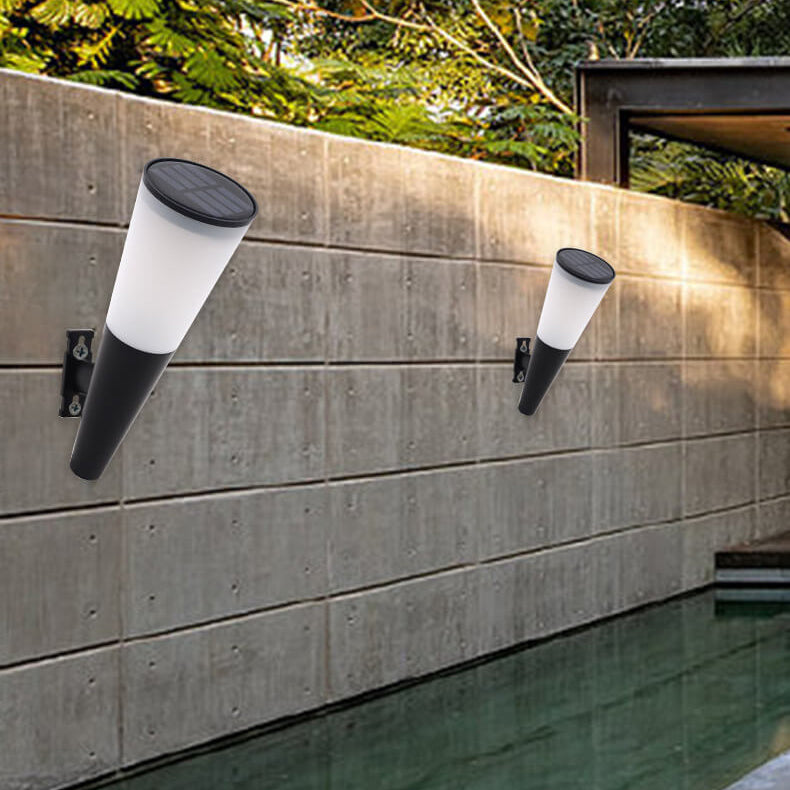 Truro Solar Wall Light Anthracite - Energy-Efficient Solar Outdoor Wall Illumination