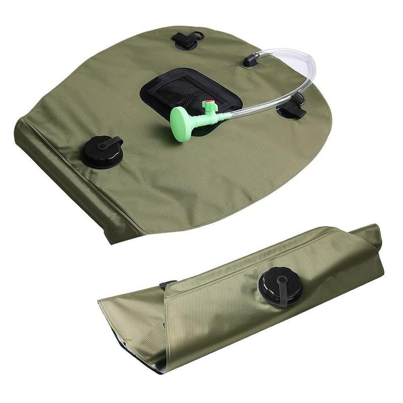 Portable Solar Shower Bag for Camping Van and Tents