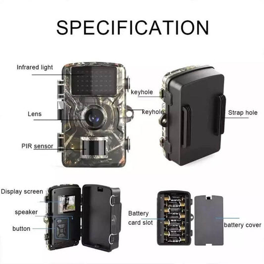 2x Night Vision Outdoor Wildlife Animal Cam Camera