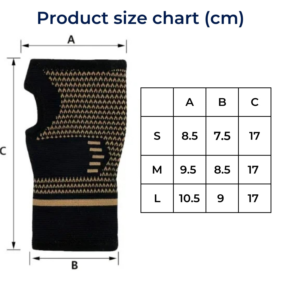 FlexSupport Wrist Brace with Heat Pad for Back Pain – Breathable Support for Injuries, Chronic Pain & Post-Surgery Recovery