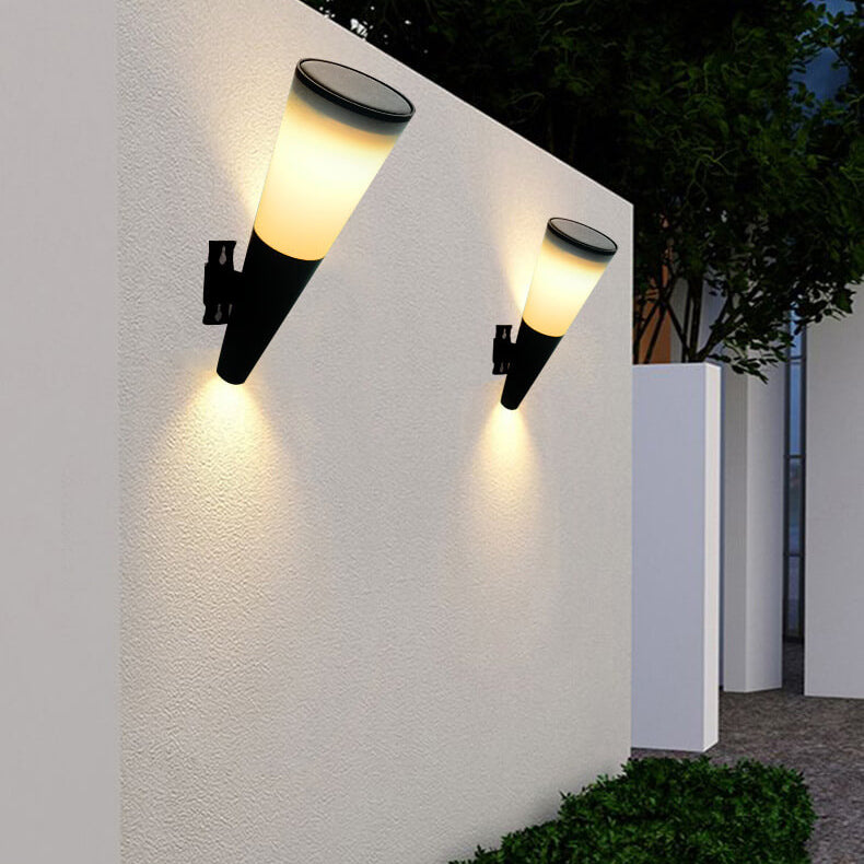 Truro Solar Wall Light Anthracite - Energy-Efficient Solar Outdoor Wall Illumination
