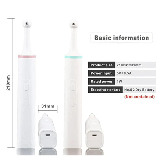 Tooth Plaque Remover | Electric Dental Cleaning Device for Effective Oral Hygiene at Home