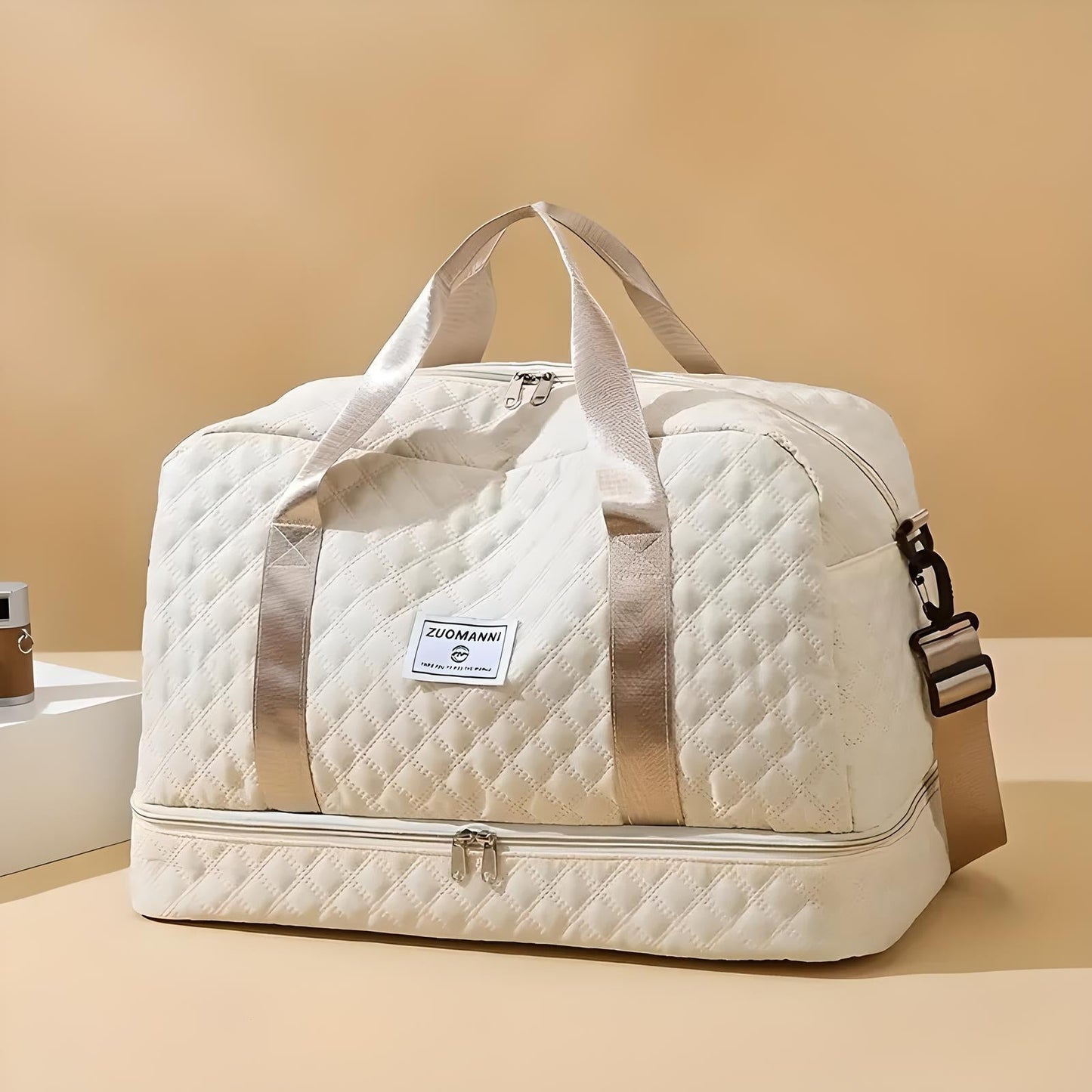 Spacious Weekender Duffle Bag | Water-Resistant, Multi-Compartment & Ideal for Short Trips and Gym Sessions