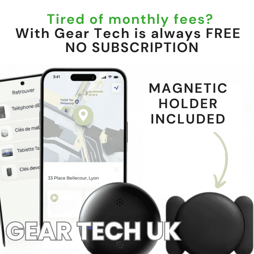 GPS Tracker for Children | Real-Time Location, Waterproof & No Subscription Required for Peace of Mind