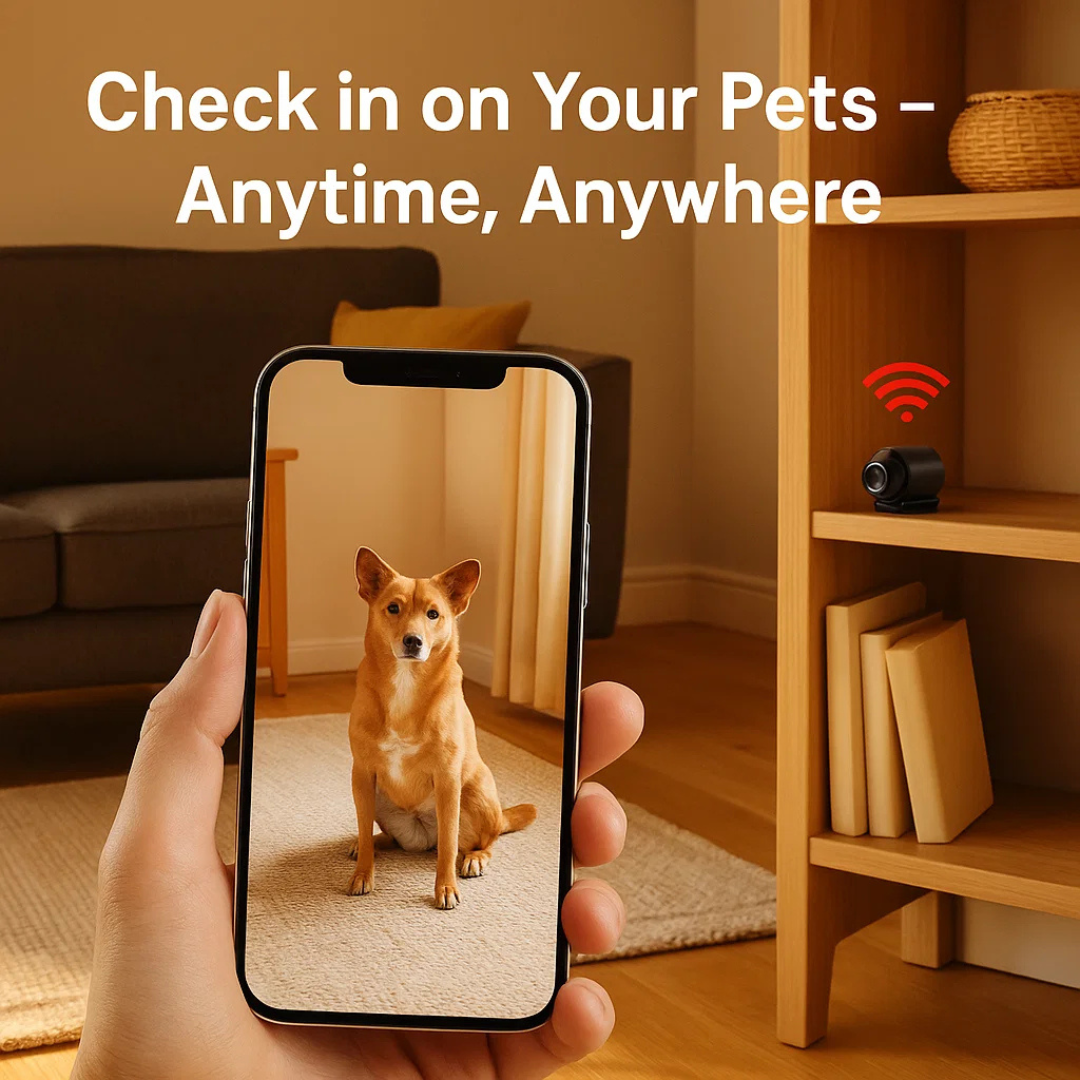 Mini Wireless Hidden Camera and Audio - Tiny Surveillance Mini Spy Cameras Wireless Nanny Monitoring