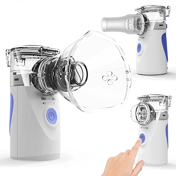 Portable Ultrasonic Nebulizer | Noiseless, Compact & Ideal for Asthma, Colds, and Respiratory Relief