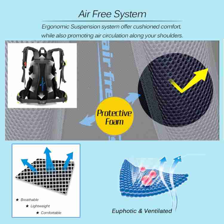 40L Waterproof Hiking Backpack with Multiple Compartments for Outdoor Adventures and Travel
