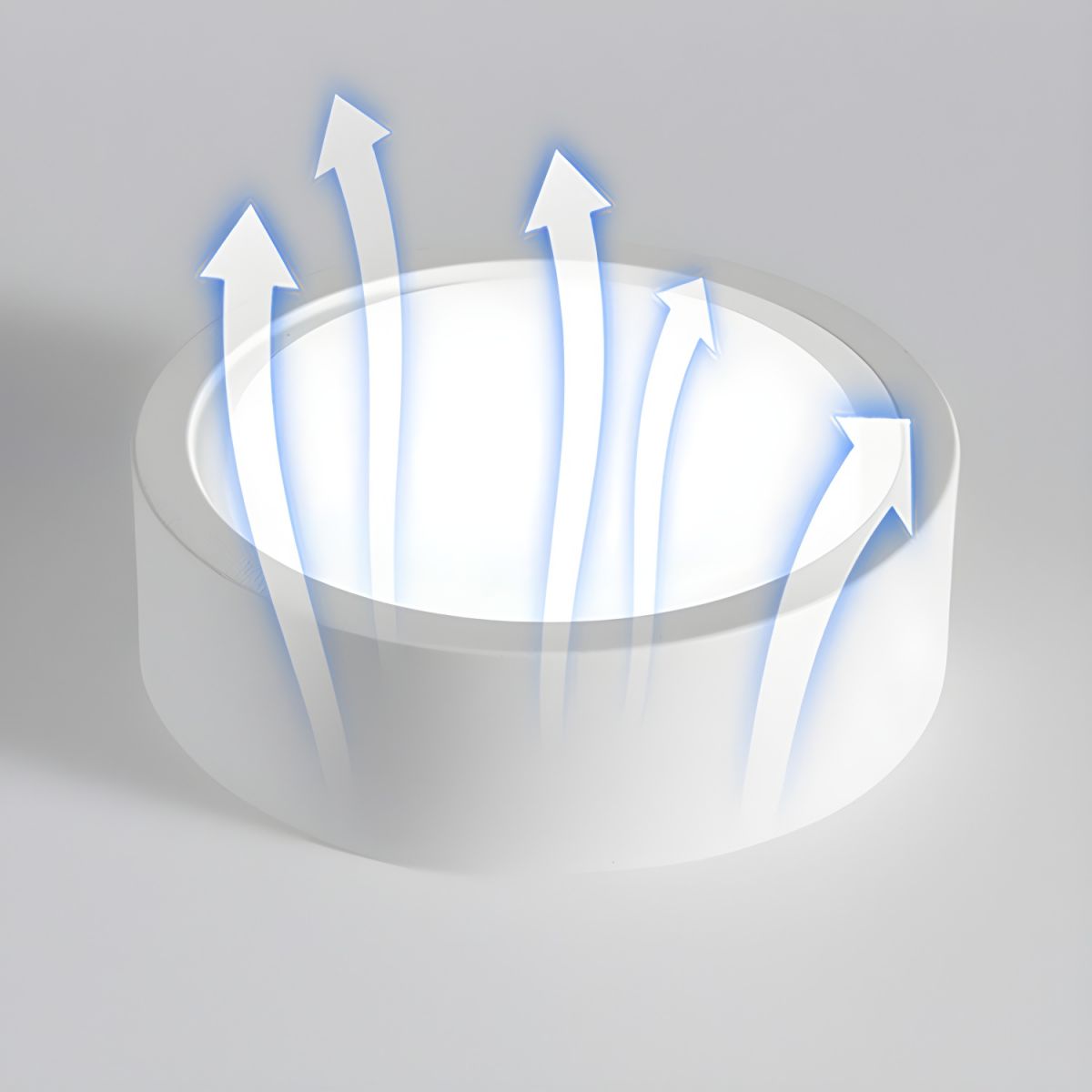 LED Flush Mount Ceiling Light - Nordic Style Fixture for Indoor Spaces & Modern Home Decor