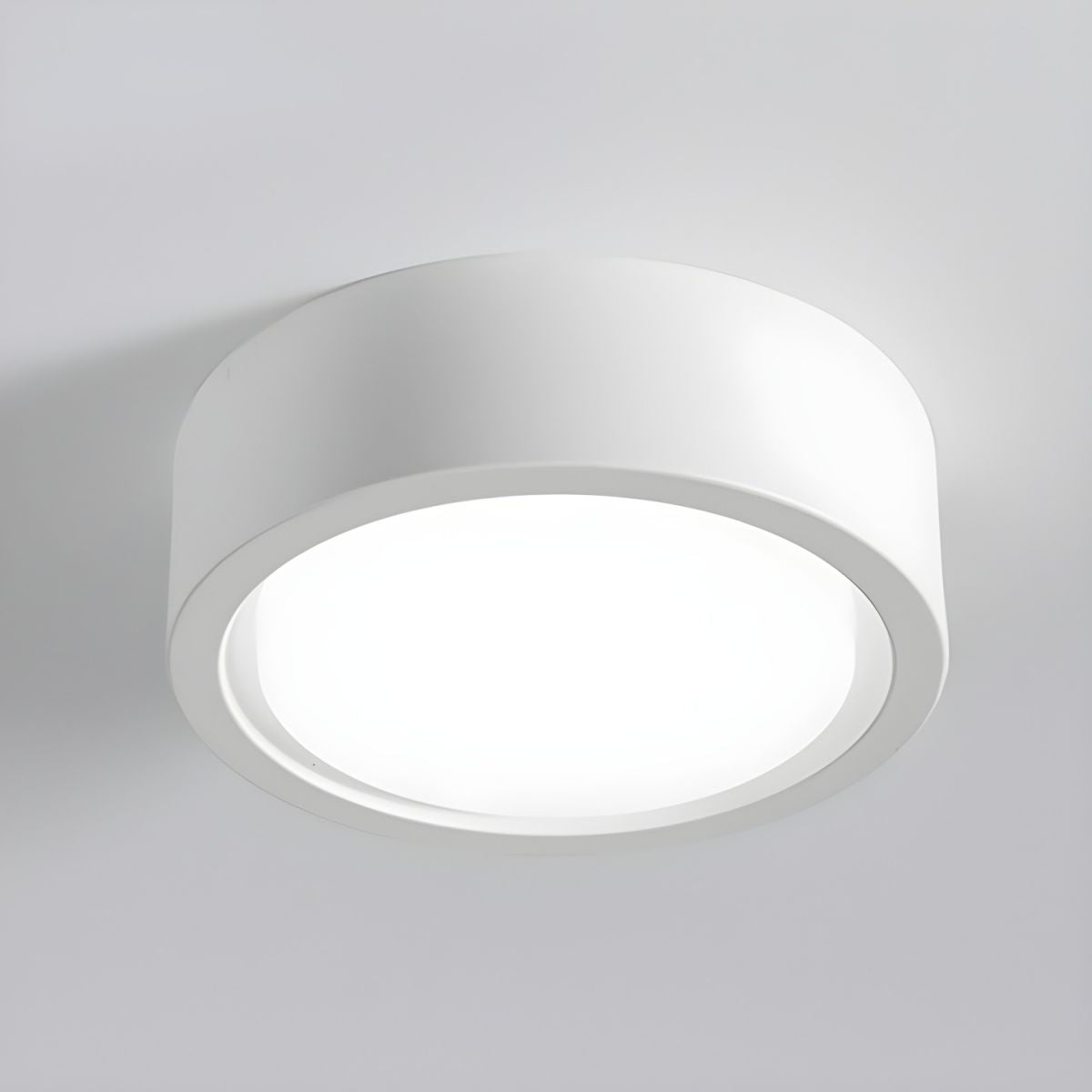 LED Flush Mount Ceiling Light - Nordic Style Fixture for Indoor Spaces & Modern Home Decor