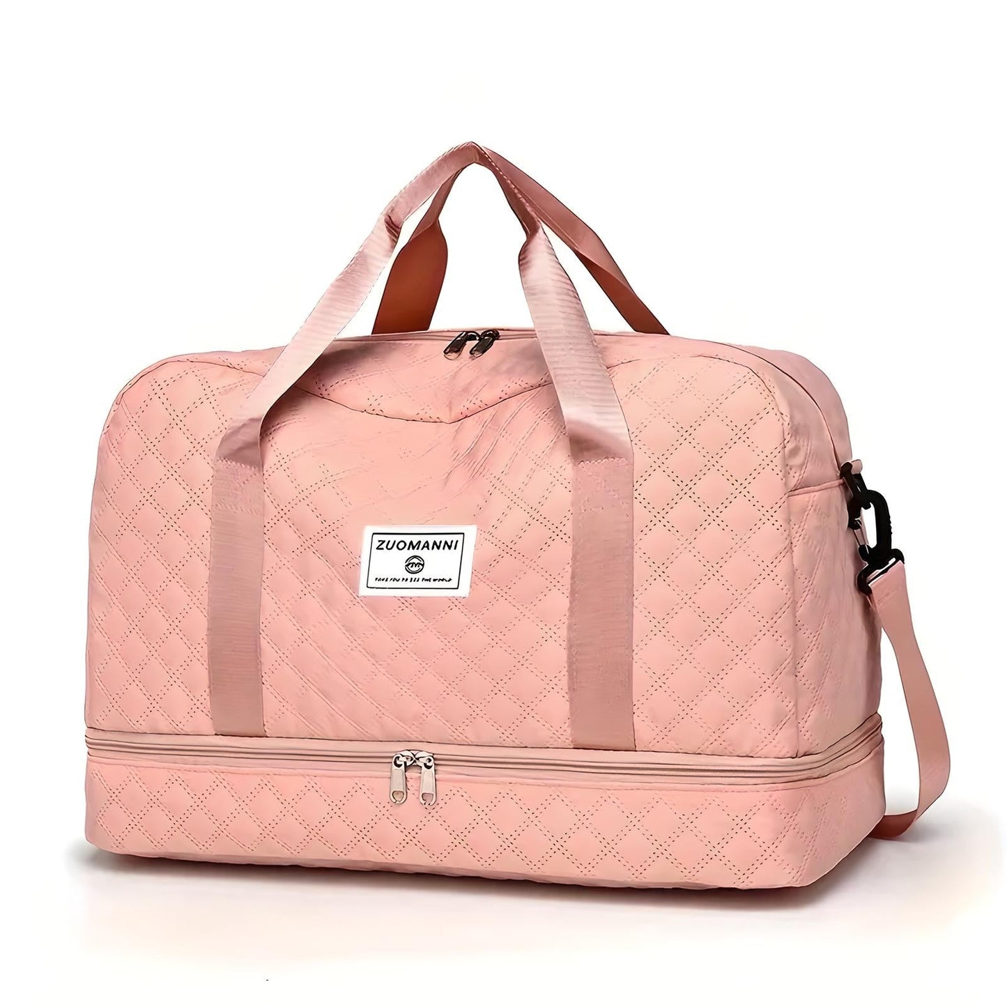 Spacious Weekender Duffle Bag | Water-Resistant, Multi-Compartment & Ideal for Short Trips and Gym Sessions