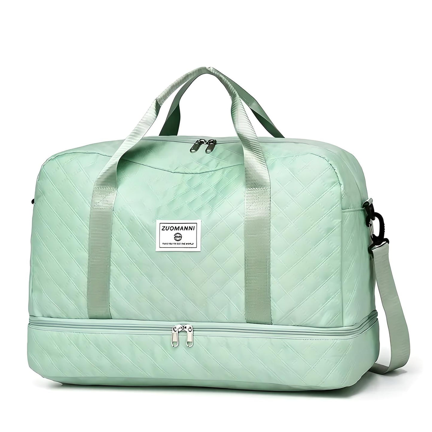 Spacious Weekender Duffle Bag | Water-Resistant, Multi-Compartment & Ideal for Short Trips and Gym Sessions