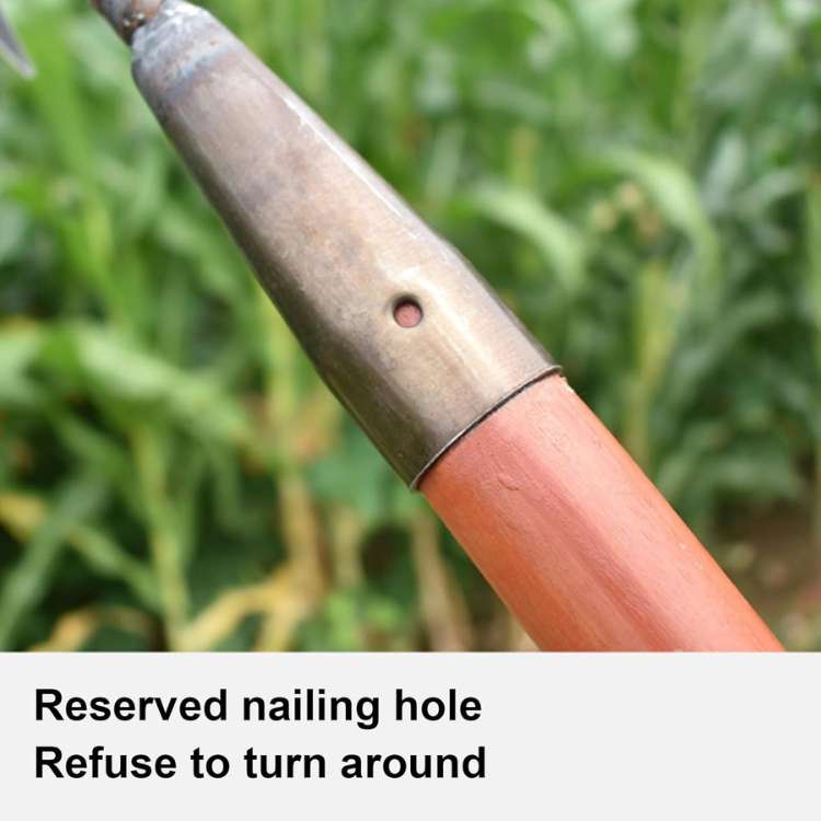 Steel Garden Rake with Durable Steel Tines for Lawn Care and Yard Maintenance