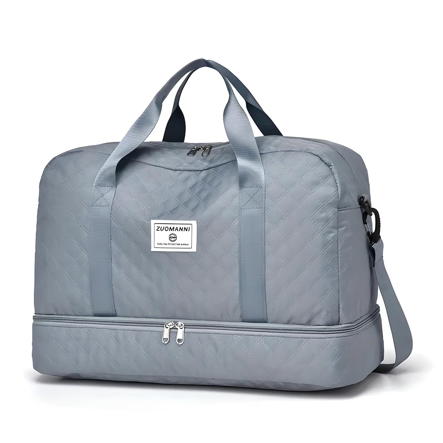 Spacious Weekender Duffle Bag | Water-Resistant, Multi-Compartment & Ideal for Short Trips and Gym Sessions