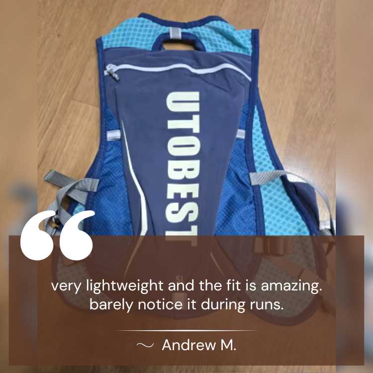 Hydration Running Vest for Trail Running - Lightweight, Adjustable, and Comfortable Backpack for Outdoor Sports and Long Distance Races