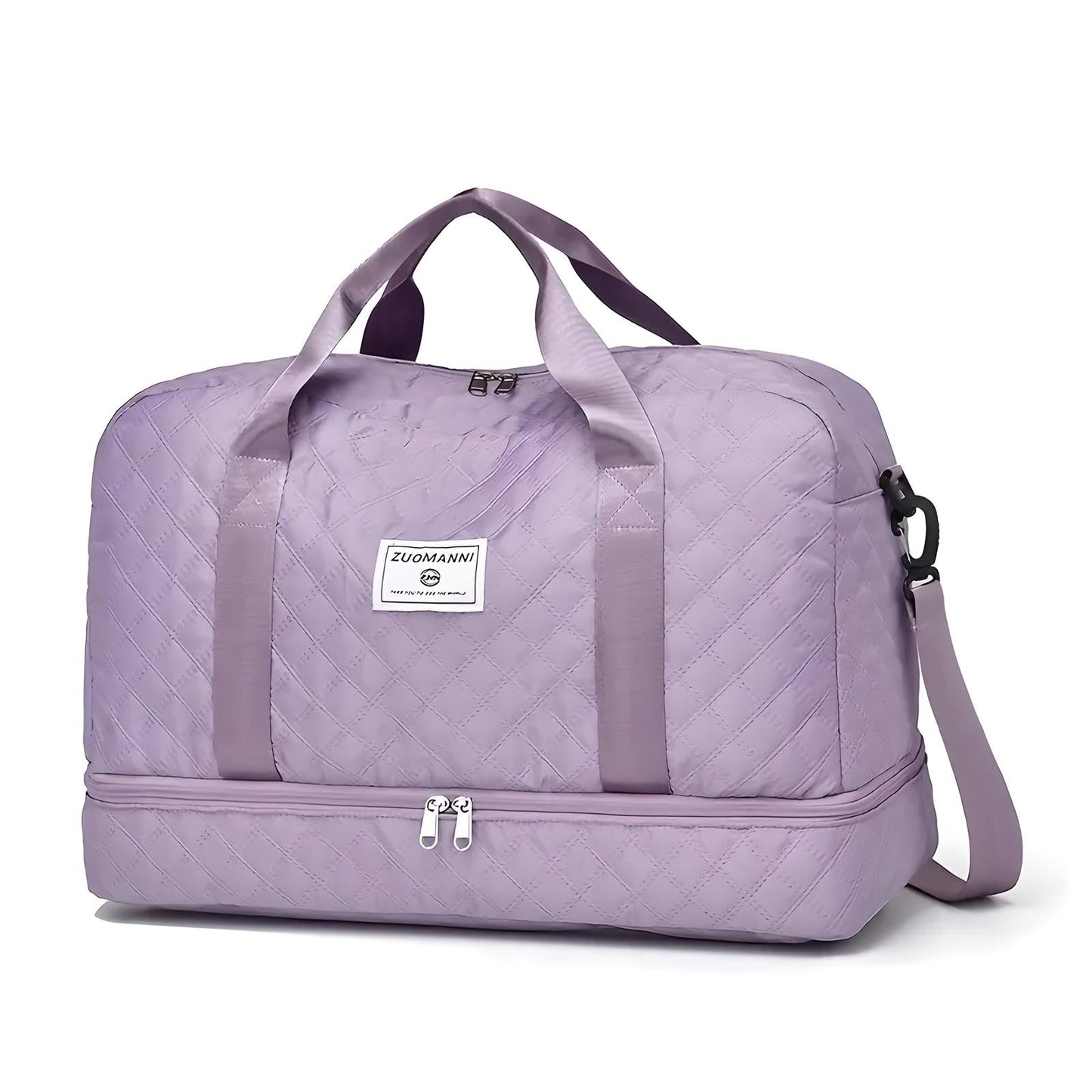 Spacious Weekender Duffle Bag | Water-Resistant, Multi-Compartment & Ideal for Short Trips and Gym Sessions