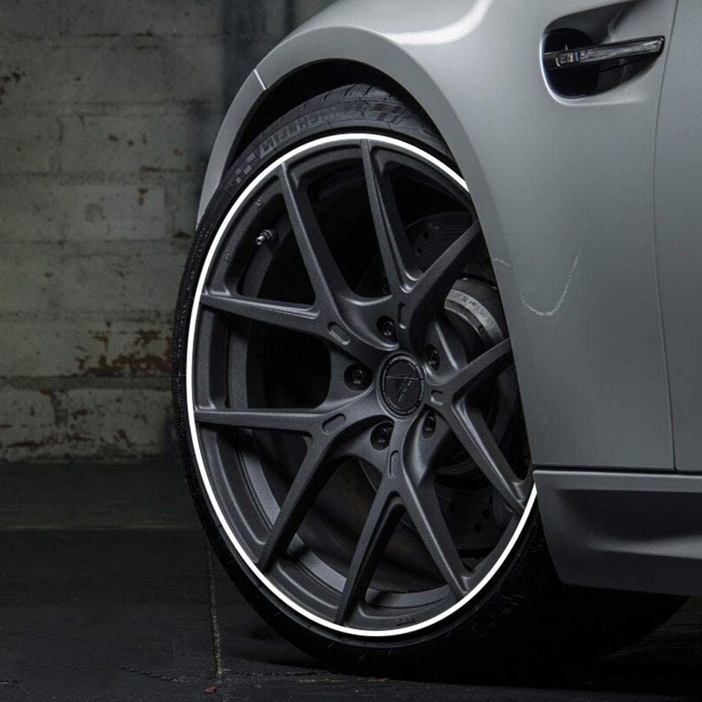 Wheel Rim Protector | High Adhesion, Easy Installation & Curb Scrape Prevention for Flashy Automobile Rims