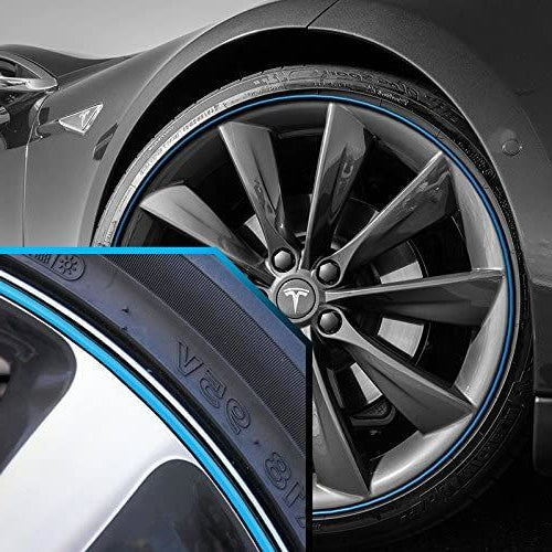 Wheel Rim Protector | High Adhesion, Easy Installation & Curb Scrape Prevention for Flashy Automobile Rims