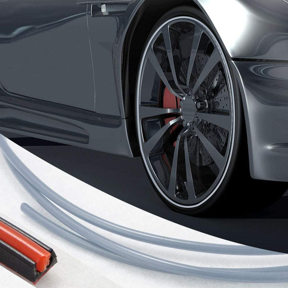 Wheel Rim Protector | High Adhesion, Easy Installation & Curb Scrape Prevention for Flashy Automobile Rims