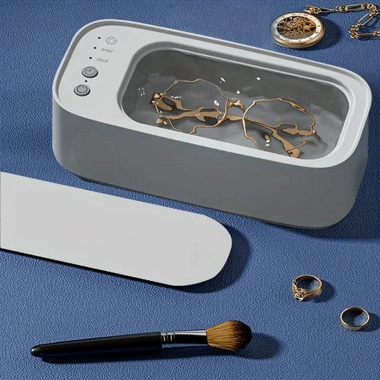 Ultrasonic Cleaning Device | Gentle, Efficient & Versatile for Jewelry, Glasses, Watches, and Dentures