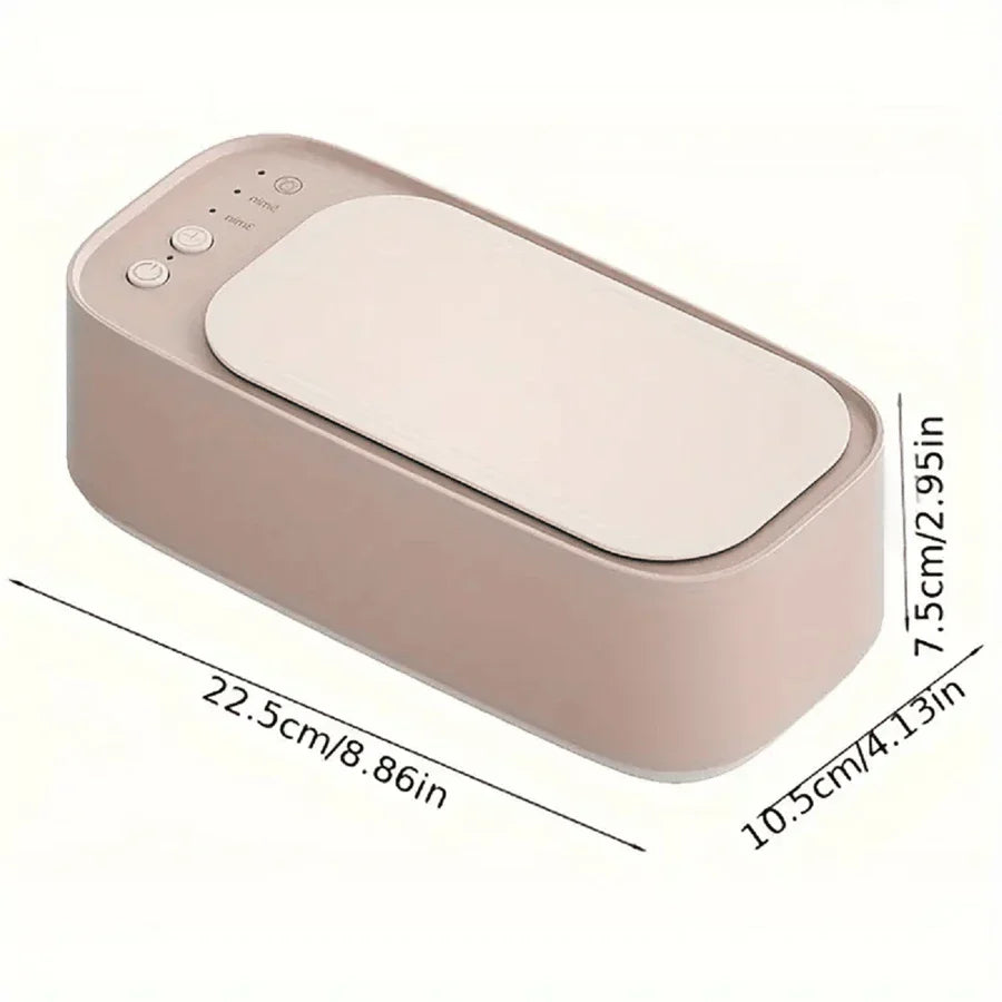 Ultrasonic Cleaning Device | Gentle, Efficient & Versatile for Jewelry, Glasses, Watches, and Dentures
