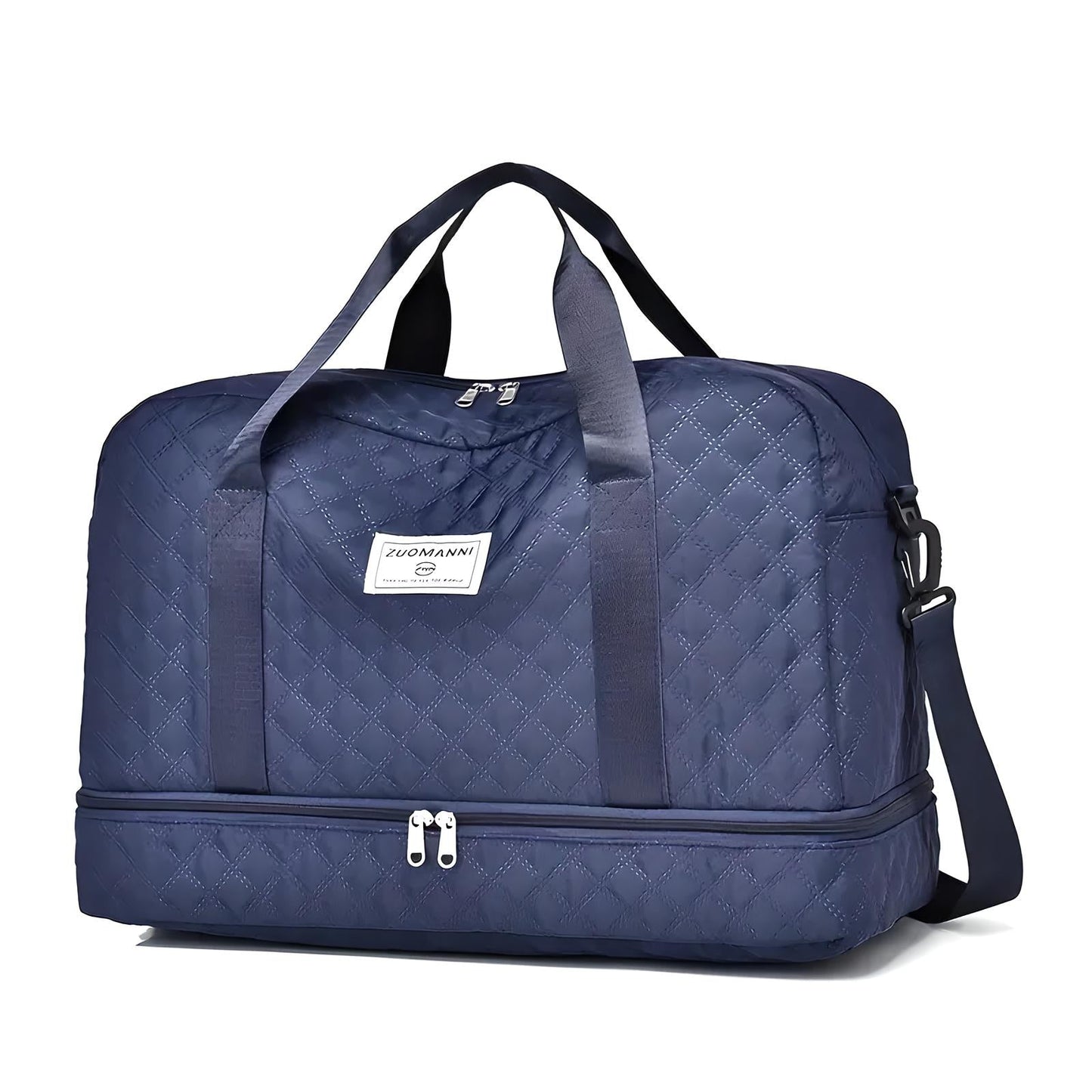 Spacious Weekender Duffle Bag | Water-Resistant, Multi-Compartment & Ideal for Short Trips and Gym Sessions