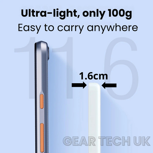 Travel Power Bank UK – Magnetic Wireless Portable Charger with MagSafe | Slim External Battery Pack for Travelling, Holidays & Business