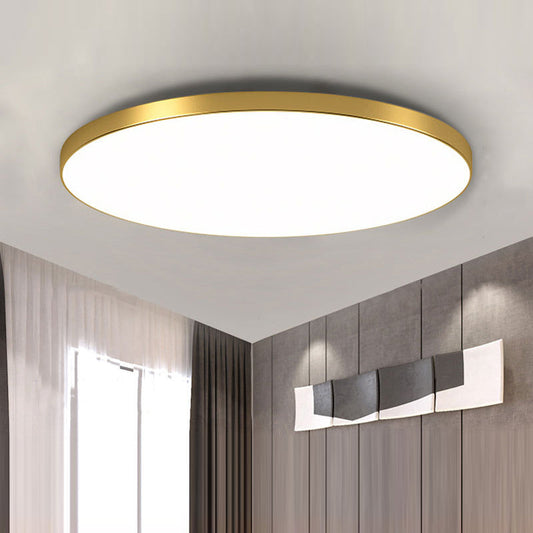 Modern Round LED Ceiling Light | Energy Efficient. Flush Mount Design for Living Room. Bedroom & Hallway