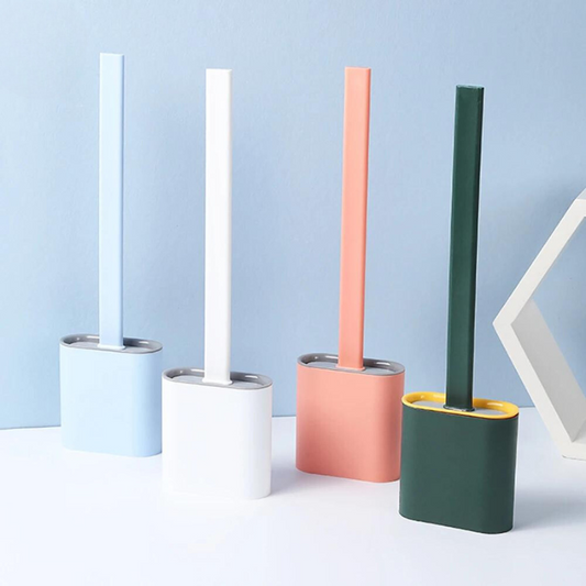 Silicone Toilet Brush | Flexible, Long-Lasting Bristles for Advanced Bathroom Hygiene