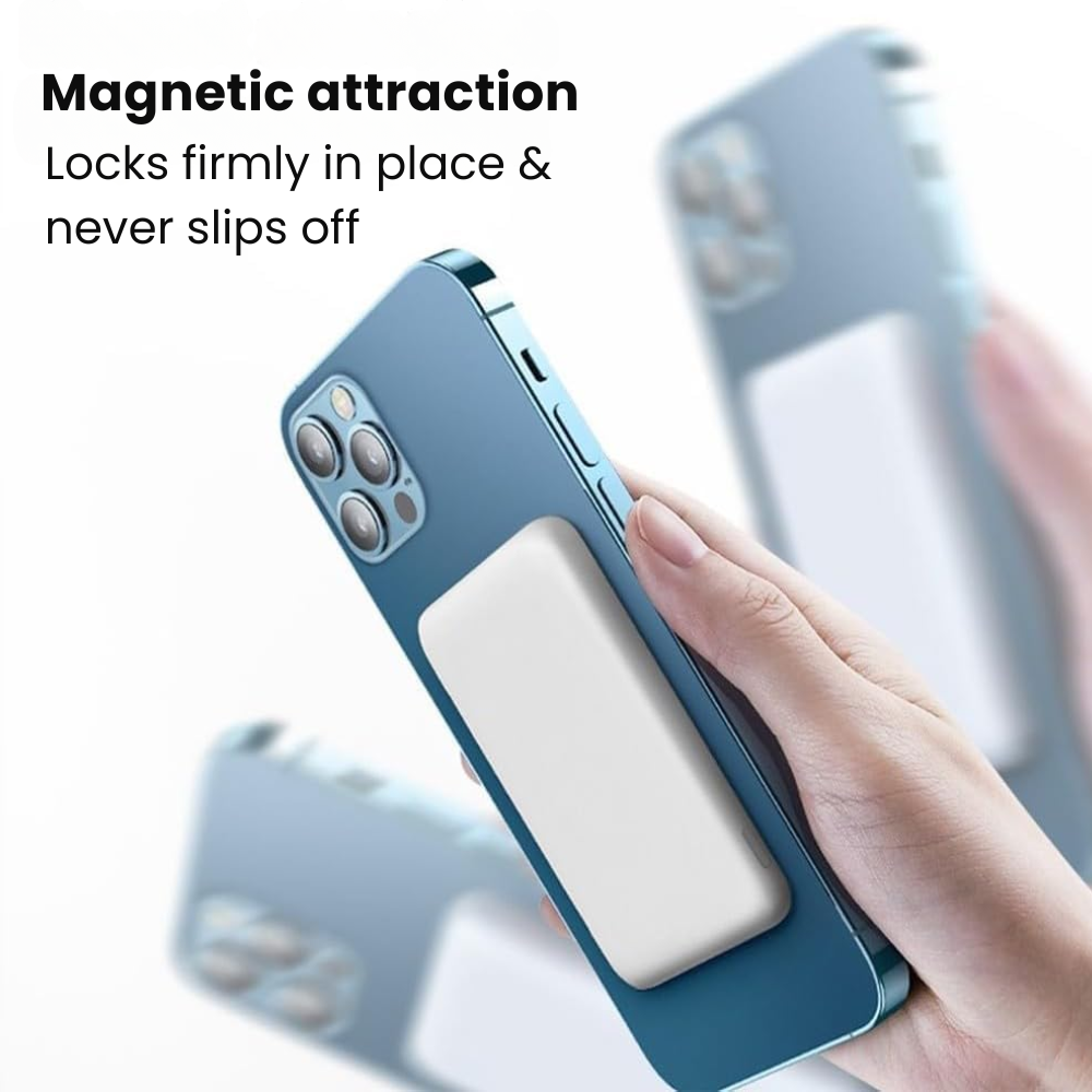 MagSafe Power Bank | Magnetic Wireless Portable Charger for iPhone & Samsung – Slim Fast Charging Battery Pack