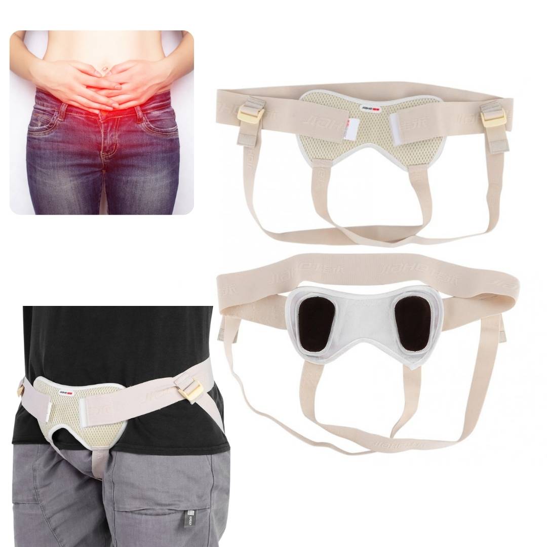 Adjustable Inguinal Hernia Support Belt for Men | Comfortable Breathable Hernia Brace to Improve Mobility