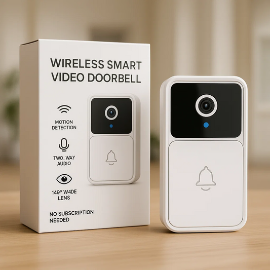 Smart Video Doorbell Camera – HD Security with Two-Way Audio & Motion Detection