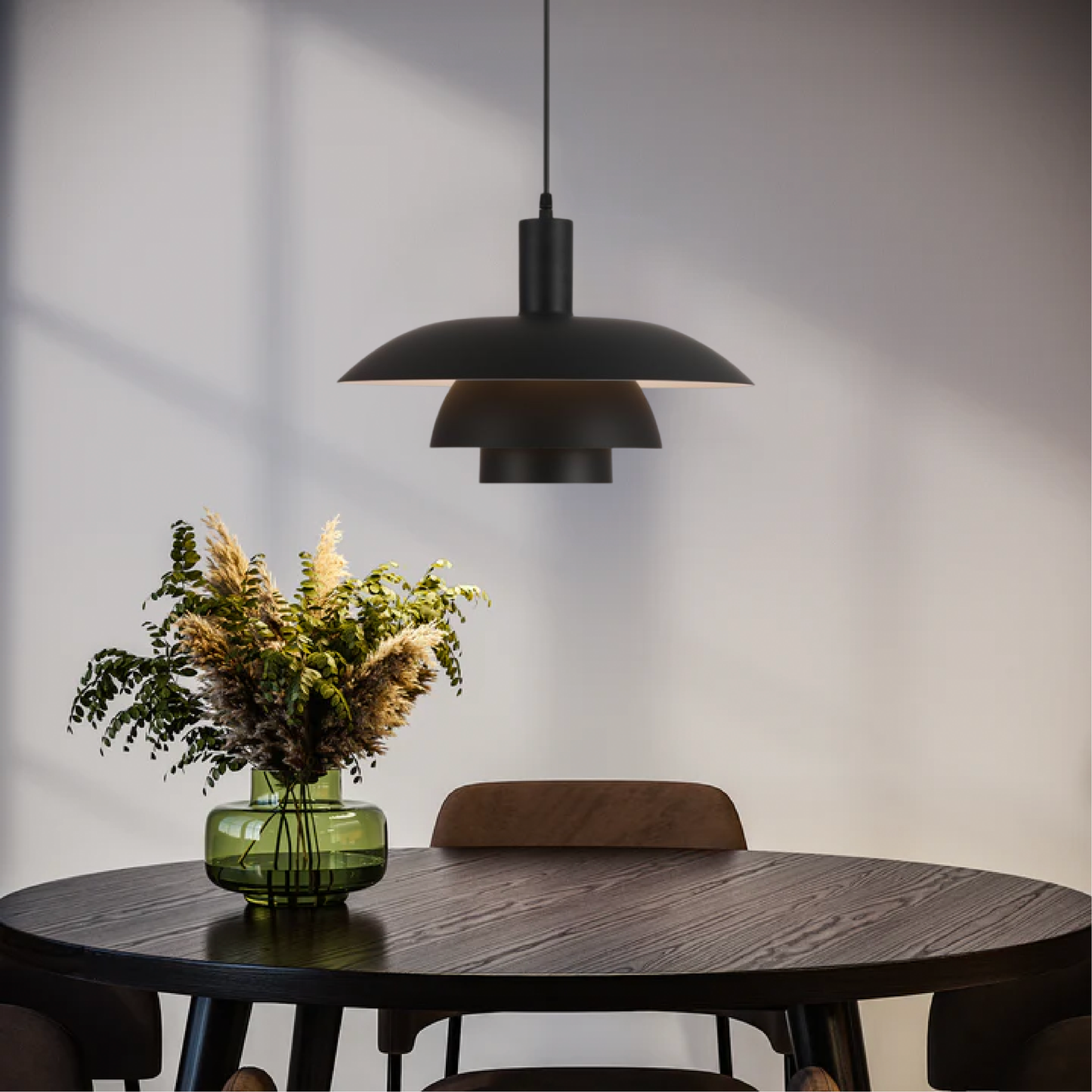 Danish Style LED Pendant Light | Minimalist Design. Dimmable & Ideal for Dining Room. Kitchen or Living Space