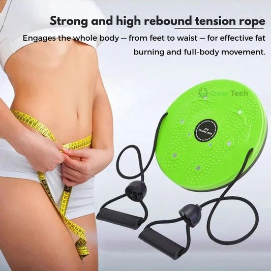 Waist Whisper Twisting Disc Pro | Magnetic Massage Balance Board for Core Strength & Waist Training at Home