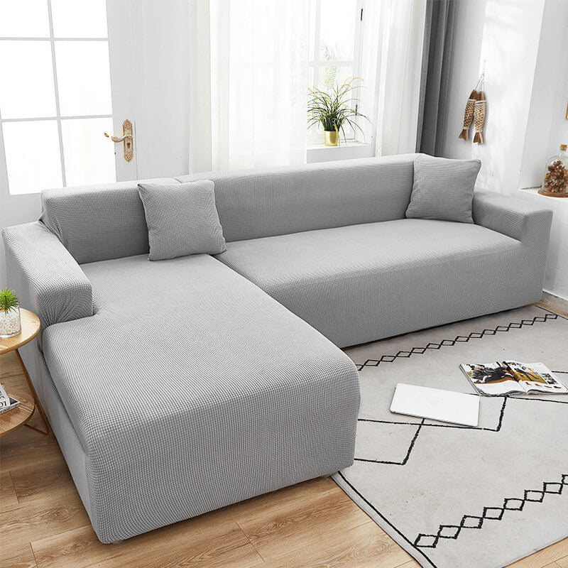 Textured Stretch Sofa Cover | Non-Slip, Machine Washable & Protective for 1-Seater, 2-Seater, and 3-Seater Sofas