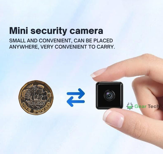 1080P Wireless WiFi Security Camera | Weather-Resistant, App-Controlled & Ideal for Indoor and Outdoor Surveillance | Small Closed Circuit Camera