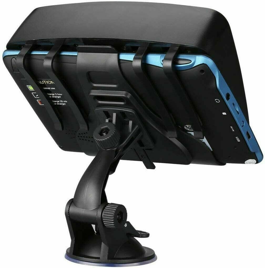 7" GPS Navigation System | Upgraded with Live Traffic Updates & Pre-Loaded UK & EU Maps for Cars and Trucks