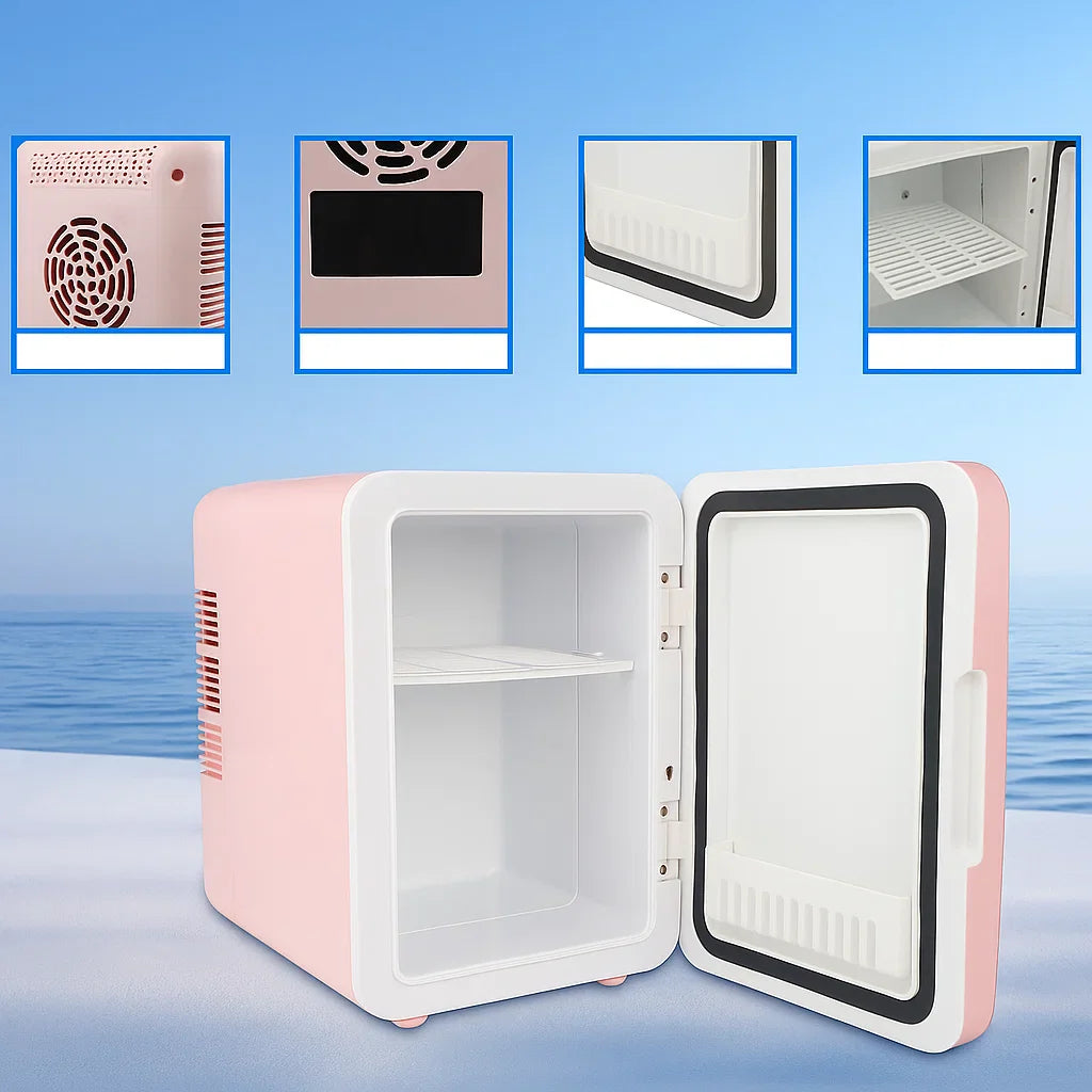 Mini USB Fridge | Compact, Portable & USB-Powered Cooler for Desk, Travel & Home Use