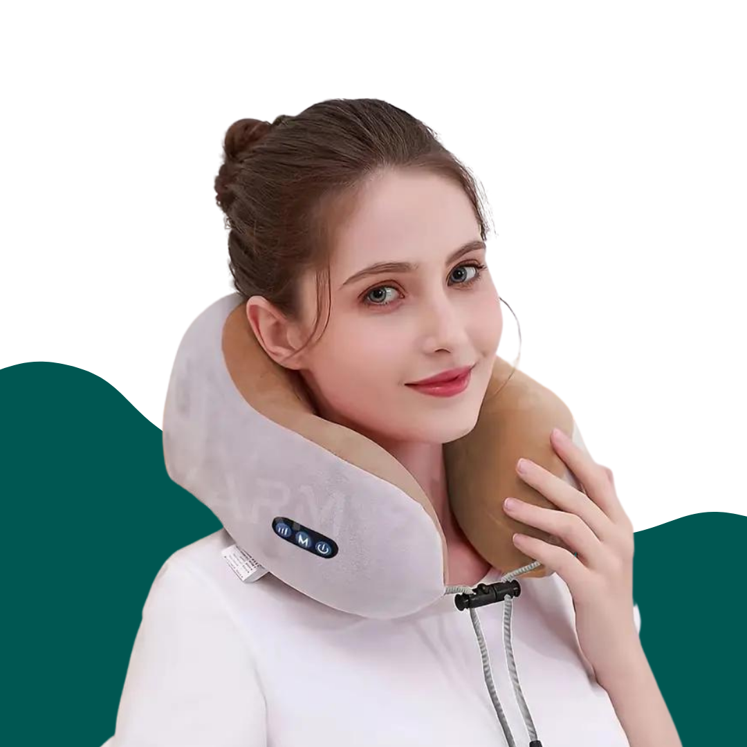 Portable Neck Massager Pillow | Ergonomic Design
