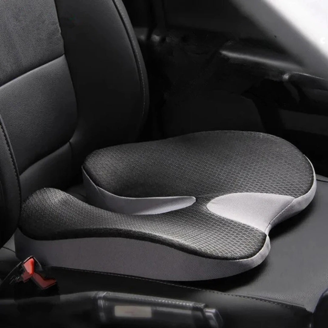 Orthopedic Car Seat Cushion – Comfortable Chair Pad with Anti-Slip Bottom for Better Support