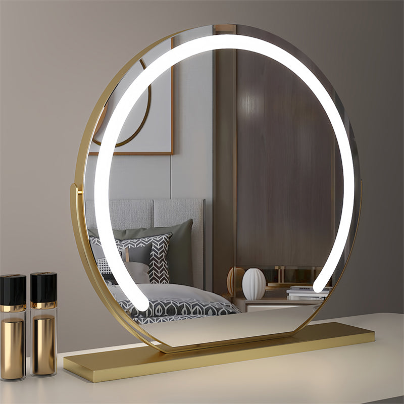 LED Touch Control Vanity Mirror | 360° Rotatable. Dimmable Light & Ideal for Daily Makeup and Skincare Applications