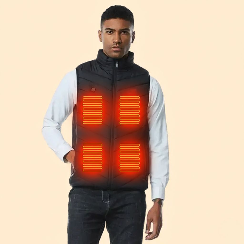 Thermo Heated Gilet | Insulated, Design for Hiking, Travel & Everyday Wear | Womens and Mens Heated Gilet