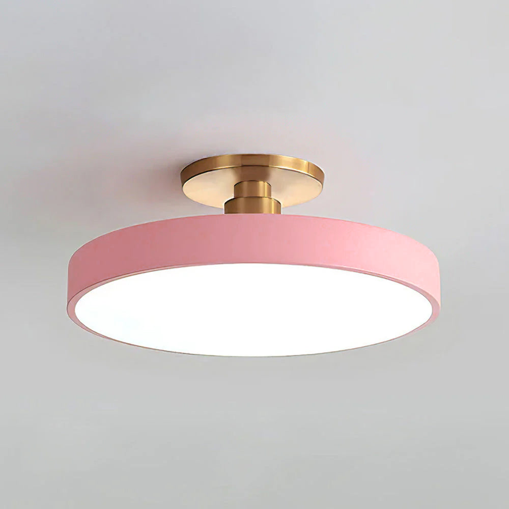 Modern LED Semi Flush Mount Ceiling Light | Energy-Saving. Durable Design for Hallway. Dining Room & Living Room