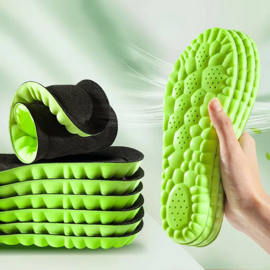 Orthopedic Insoles for Foot Pain Relief | 4D Shock Absorption, Heel Pain Relief & Posture Support for All-Day Comfort