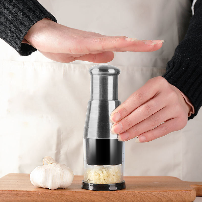 GarlicMaster™ | Efficient Garlic Press for Quick Crushing & Easy Cleanup in Kitchen Cooking