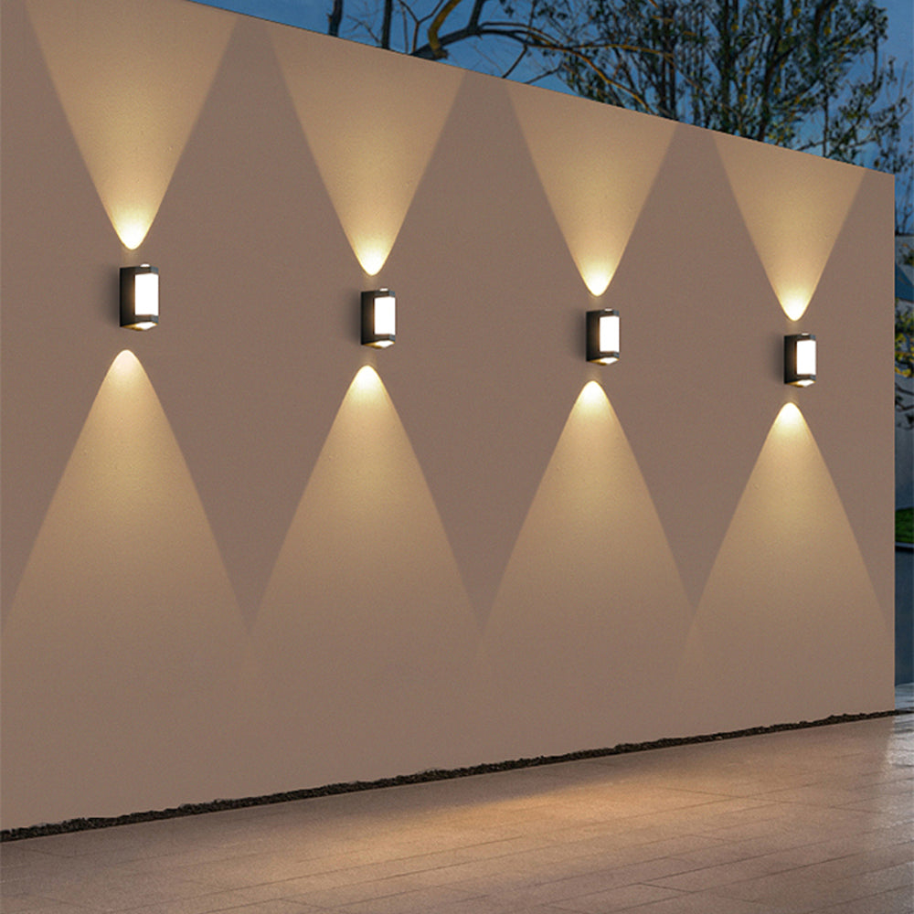 Solara Outdoor Wall Lamp – Mains Powered LED Lighting for Garden & Garage