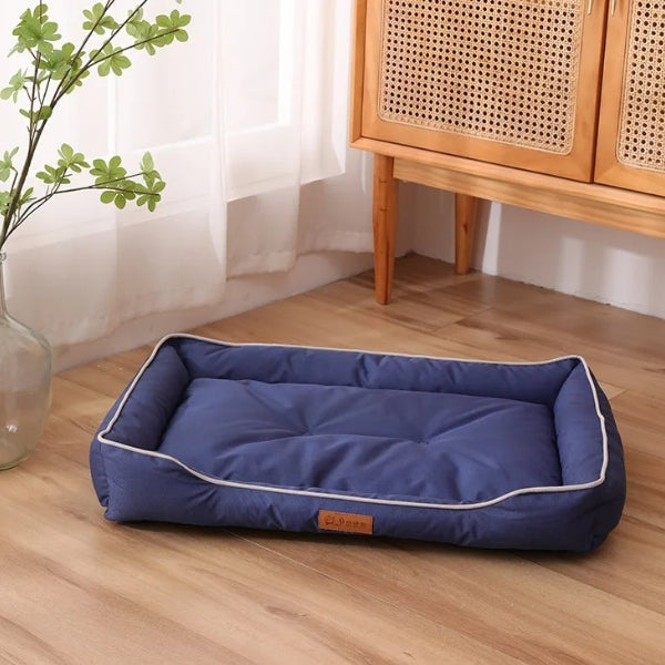 Orthopedic Memory Foam Dog Sofa Bed - Ideal for Arthritis, Large Dogs & Removable Covers