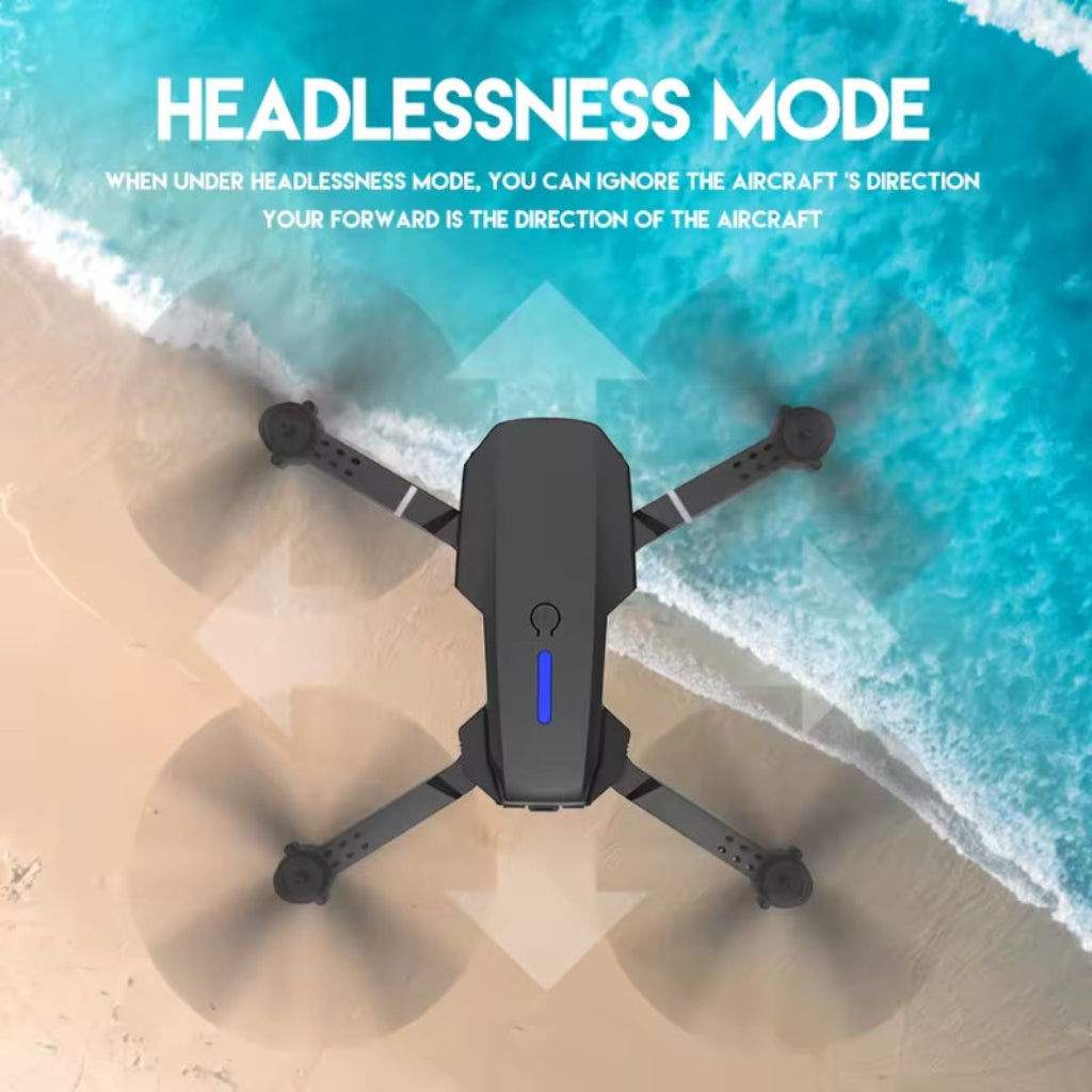 High-Performance Black Bird 4K Drone with Camera | Lightweight & Foldable for Ultimate Portability and Quality