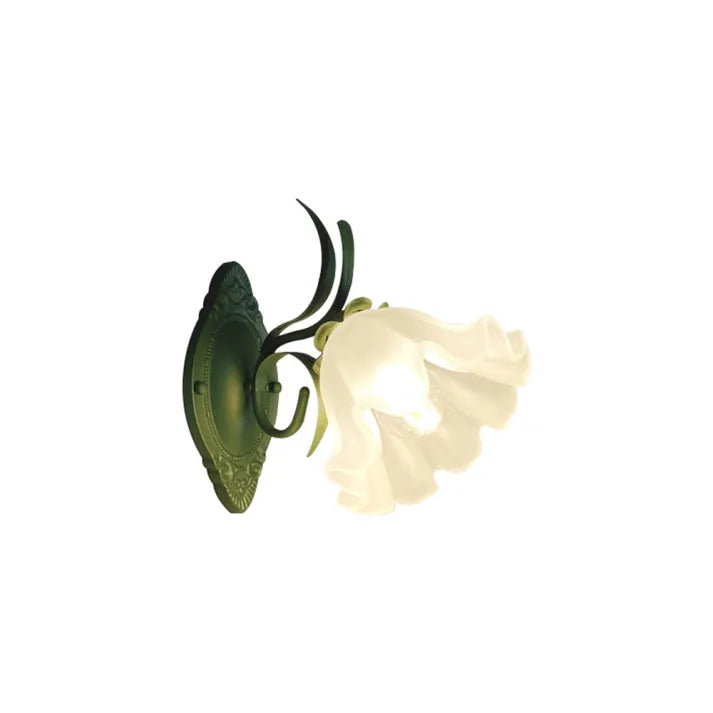 LED Lily of the Valley Flower Wall Lamp - Decorative Floral Light Fixture for Living Room & Bedroom Decor