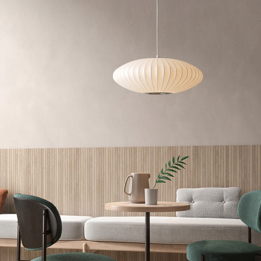 LED Saucer Pendant Light - Modern Ceiling Fixture for Home & Office Interiors, Ideal for Contemporary Spaces